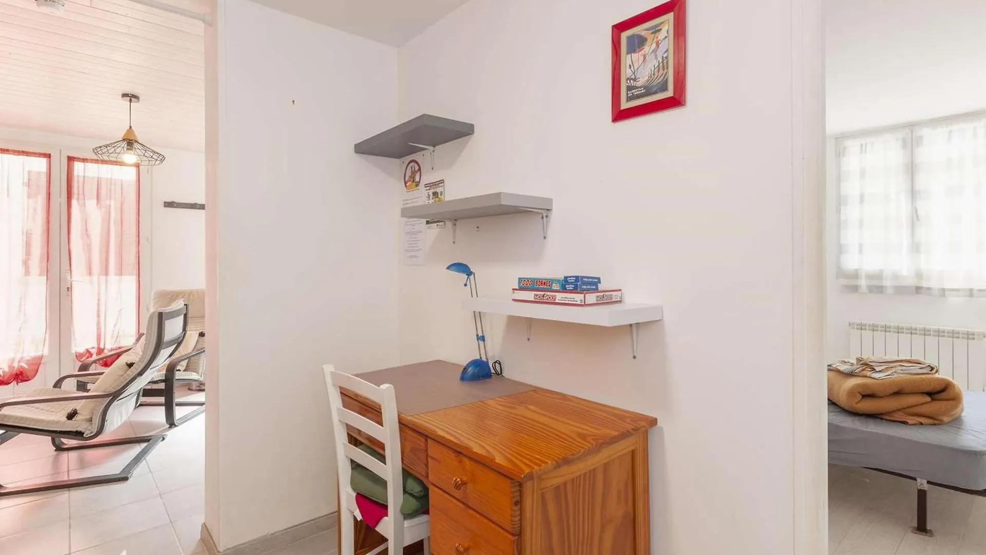 公寓 Appartement T3 climatisé avec parking et WiFi, proche des Thermes - FR-1-841-58 Cazaubon 法国